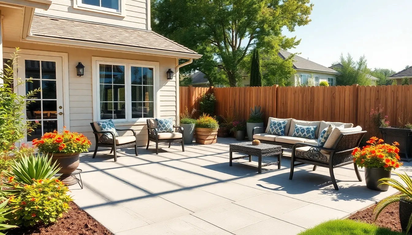 15 Stunning Patio Concrete Floor Ideas That'll Transform Your Outdoor Space 16 15 Stunning Patio Concrete Floor Ideas That'll Transform Your Outdoor Space 15
