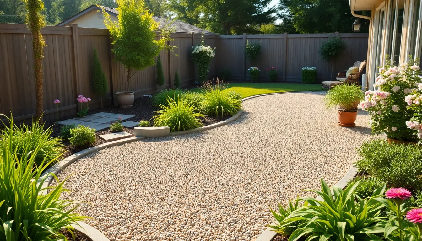 25 Stunning Pea Gravel Patio Ideas to Transform Your Backyard on a Budget 16 25 Stunning Pea Gravel Patio Ideas to Transform Your Backyard on a Budget 15