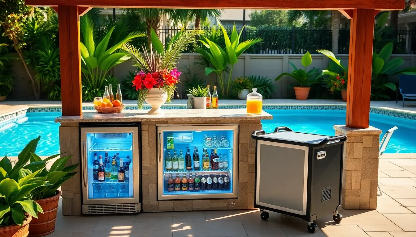 25 Amazing Pool Bar Ideas to Transform Your Backyard Into a Paradise 16 25 Amazing Pool Bar Ideas to Transform Your Backyard Into a Paradise 15