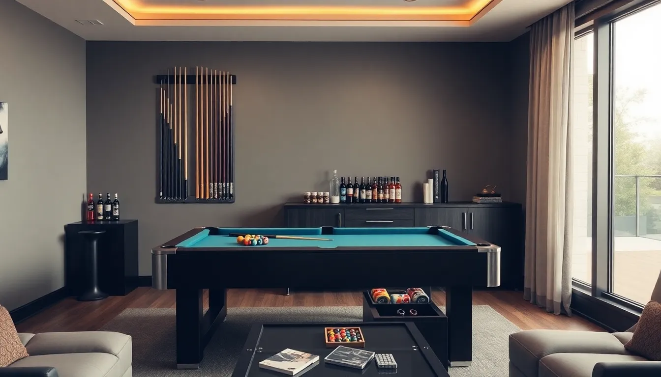 50 Pool Table Room Ideas Man Caves: Transform Your Space Into the Ultimate Hangout 16 50 Pool Table Room Ideas Man Caves: Transform Your Space Into the Ultimate Hangout 15