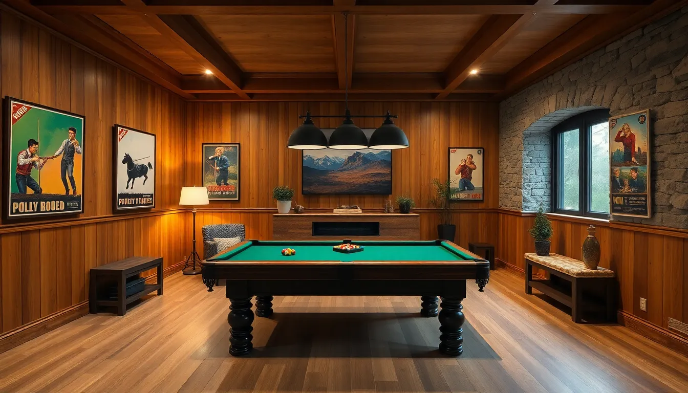 50+ Pool Table Room Ideas That'll Transform Your Home Into the Ultimate Game Room 16 50+ Pool Table Room Ideas That'll Transform Your Home Into the Ultimate Game Room 15