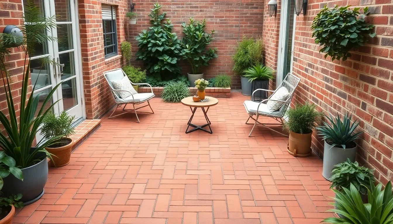 25 Stunning Red Brick Patio Ideas That Will Transform Your Backyard in 2025 15