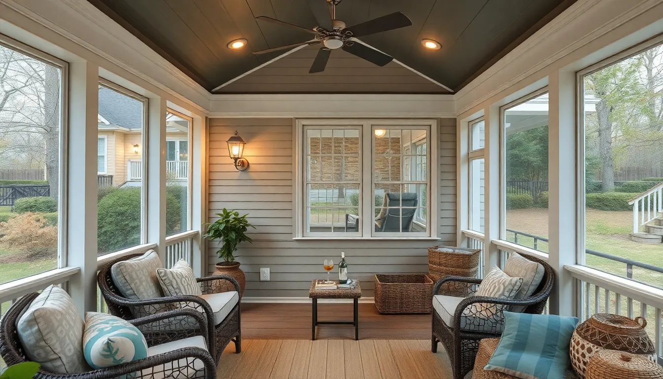 25 Stunning Screen Porch Decorating Ideas to Transform Your Outdoor Space 16 25 Stunning Screen Porch Decorating Ideas to Transform Your Outdoor Space 15