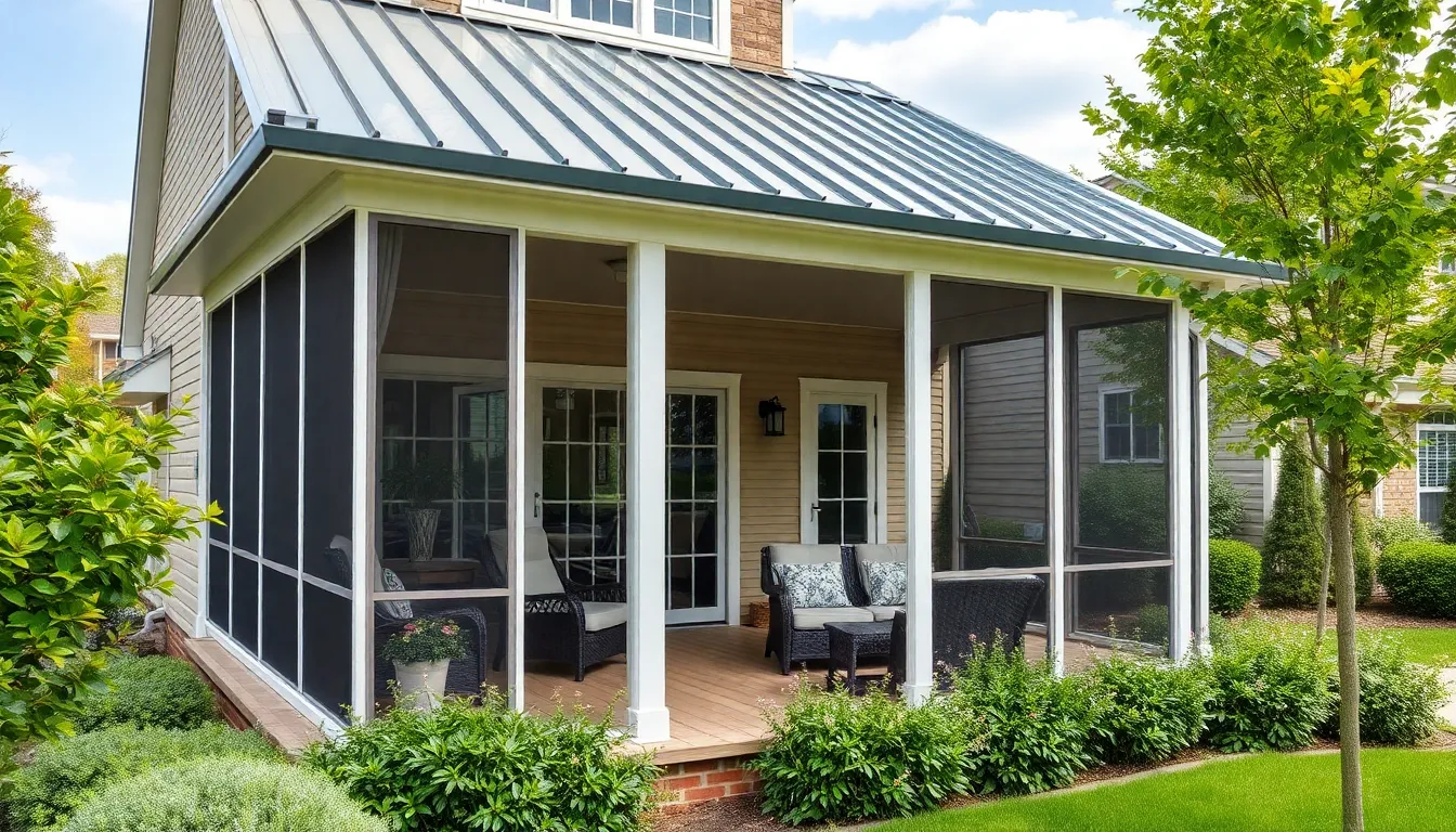 27 Screened In Front Porch Ideas That'll Transform Your Home (2025 Guide) 16 27 Screened In Front Porch Ideas That'll Transform Your Home (2025 Guide) 15