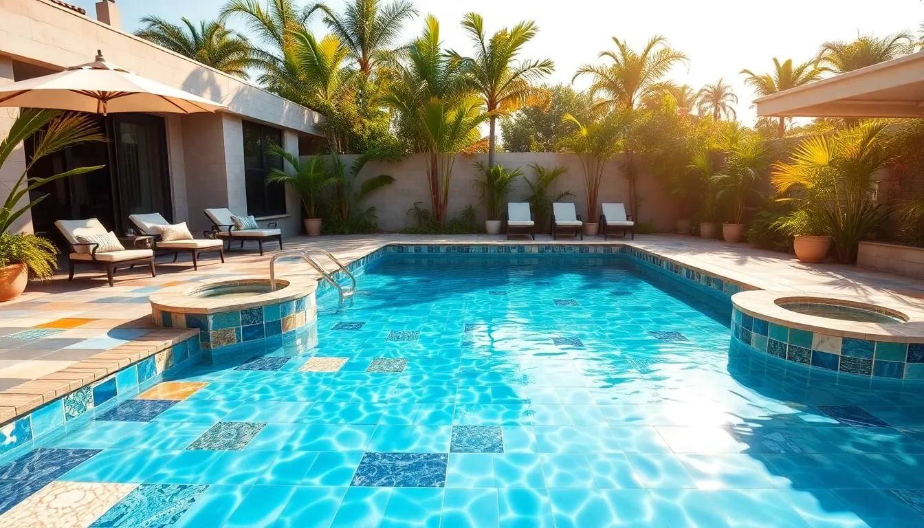 25 Stunning Swimming Pool Tiles Ideas That Will Transform Your Backyard in 2025 16 25 Stunning Swimming Pool Tiles Ideas That Will Transform Your Backyard in 2025 15