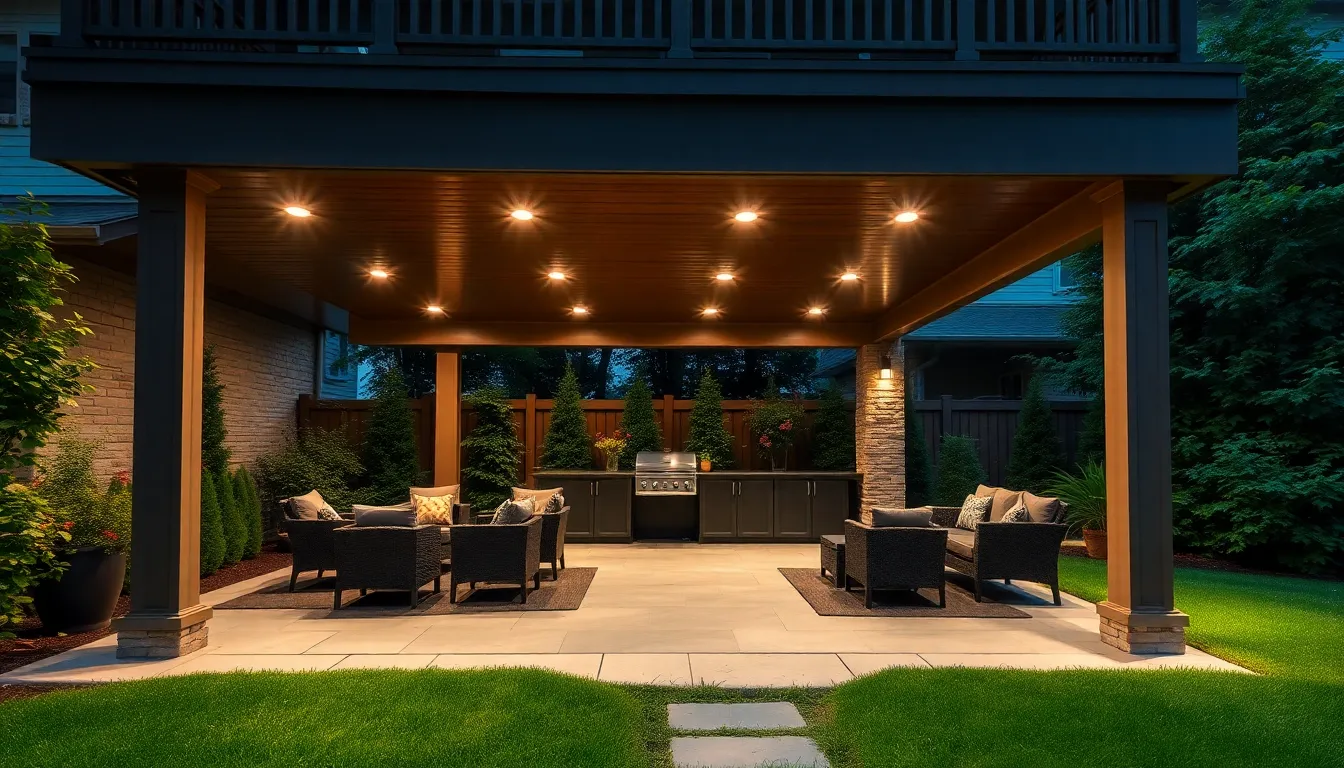25 Under Deck Patio Ideas for Your Walkout Basement (Transform Dead Space!) 16 25 Under Deck Patio Ideas for Your Walkout Basement (Transform Dead Space!) 15