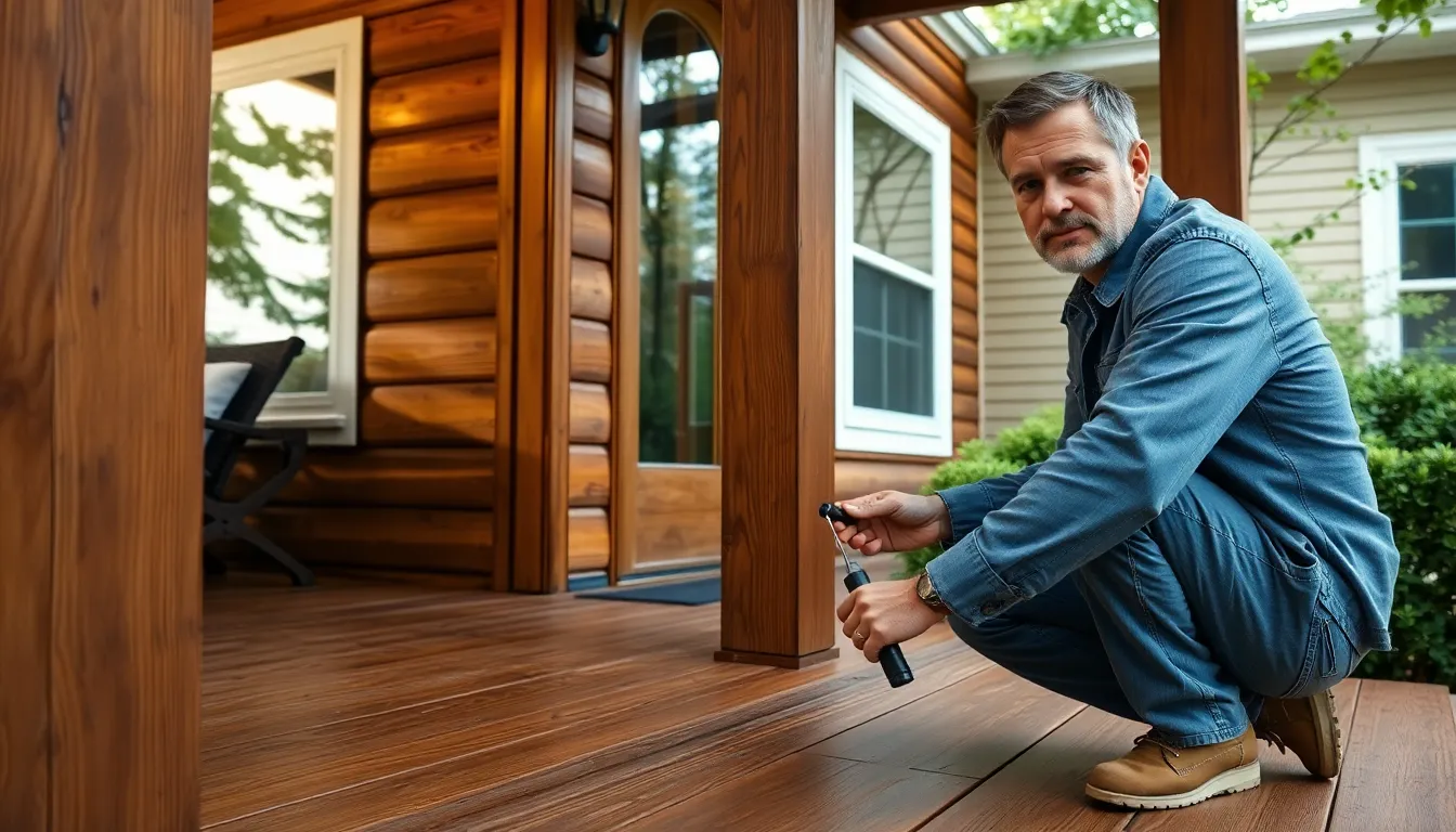 25 Stunning Wood Front Porch Ideas That Boost Your Home's Curb Appeal 16 25 Stunning Wood Front Porch Ideas That Boost Your Home's Curb Appeal 15