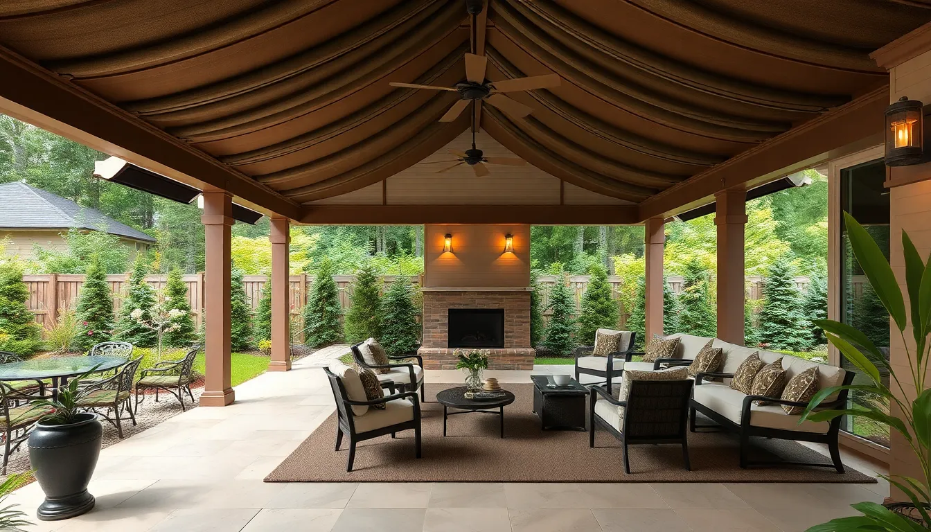 25 Stunning Covered Back Porch Ideas to Transform Your Outdoor Space (2025) 18 25 Stunning Covered Back Porch Ideas to Transform Your Outdoor Space (2025) 17