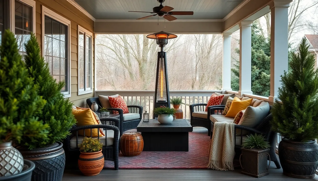 25 Stunning Large Porch Decorating Ideas to Transform Your Outdoor Space 18 25 Stunning Large Porch Decorating Ideas to Transform Your Outdoor Space 17