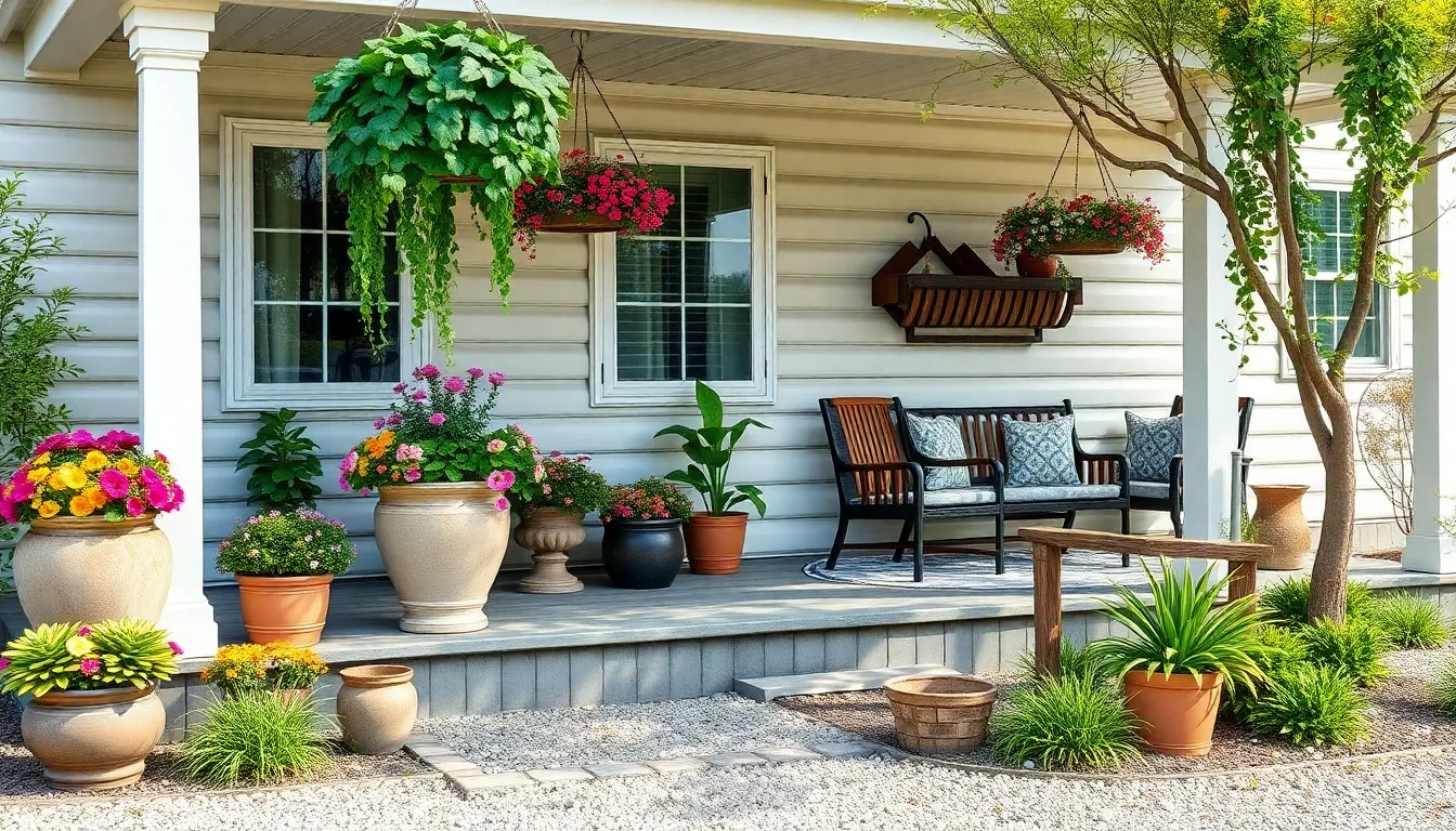 25 Mobile Home Front Porch Ideas That'll Transform Your Entrance on Any Budget 18 25 Mobile Home Front Porch Ideas That'll Transform Your Entrance on Any Budget 17