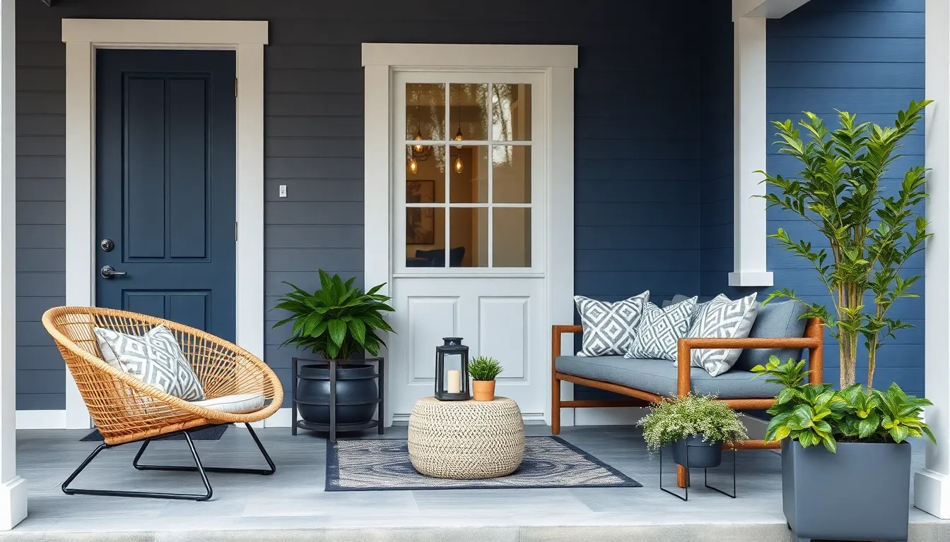 25 Modern Front Porch Ideas That Will Transform Your Home's Curb Appeal 18 25 Modern Front Porch Ideas That Will Transform Your Home's Curb Appeal 17