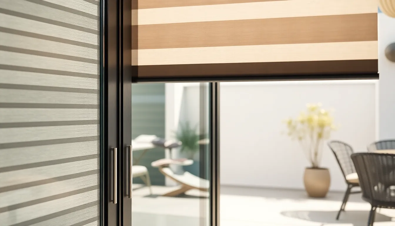 10 Stylish Patio Blinds Ideas for Sliding Glass Doors That Save Energy & Look Amazing 18 10 Stylish Patio Blinds Ideas for Sliding Glass Doors That Save Energy & Look Amazing 17