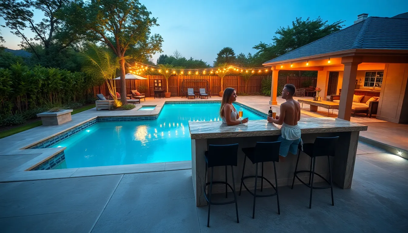 25 Amazing Pool Bar Ideas to Transform Your Backyard Into a Paradise 18 25 Amazing Pool Bar Ideas to Transform Your Backyard Into a Paradise 17