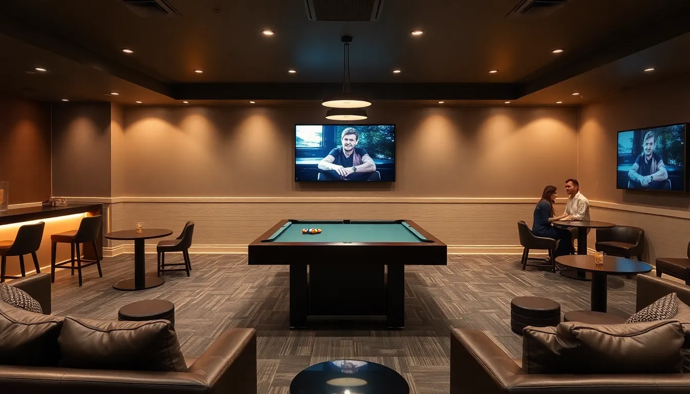 50+ Pool Table Room Ideas That'll Transform Your Home Into the Ultimate Game Room 18 50+ Pool Table Room Ideas That'll Transform Your Home Into the Ultimate Game Room 17