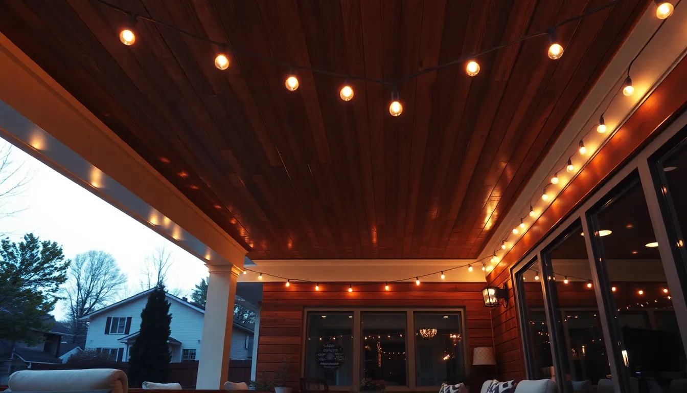 15 Cheap Porch Ceiling Ideas That Look Expensive (Under $100 Each!) 18 15 Cheap Porch Ceiling Ideas That Look Expensive (Under $100 Each!) 17