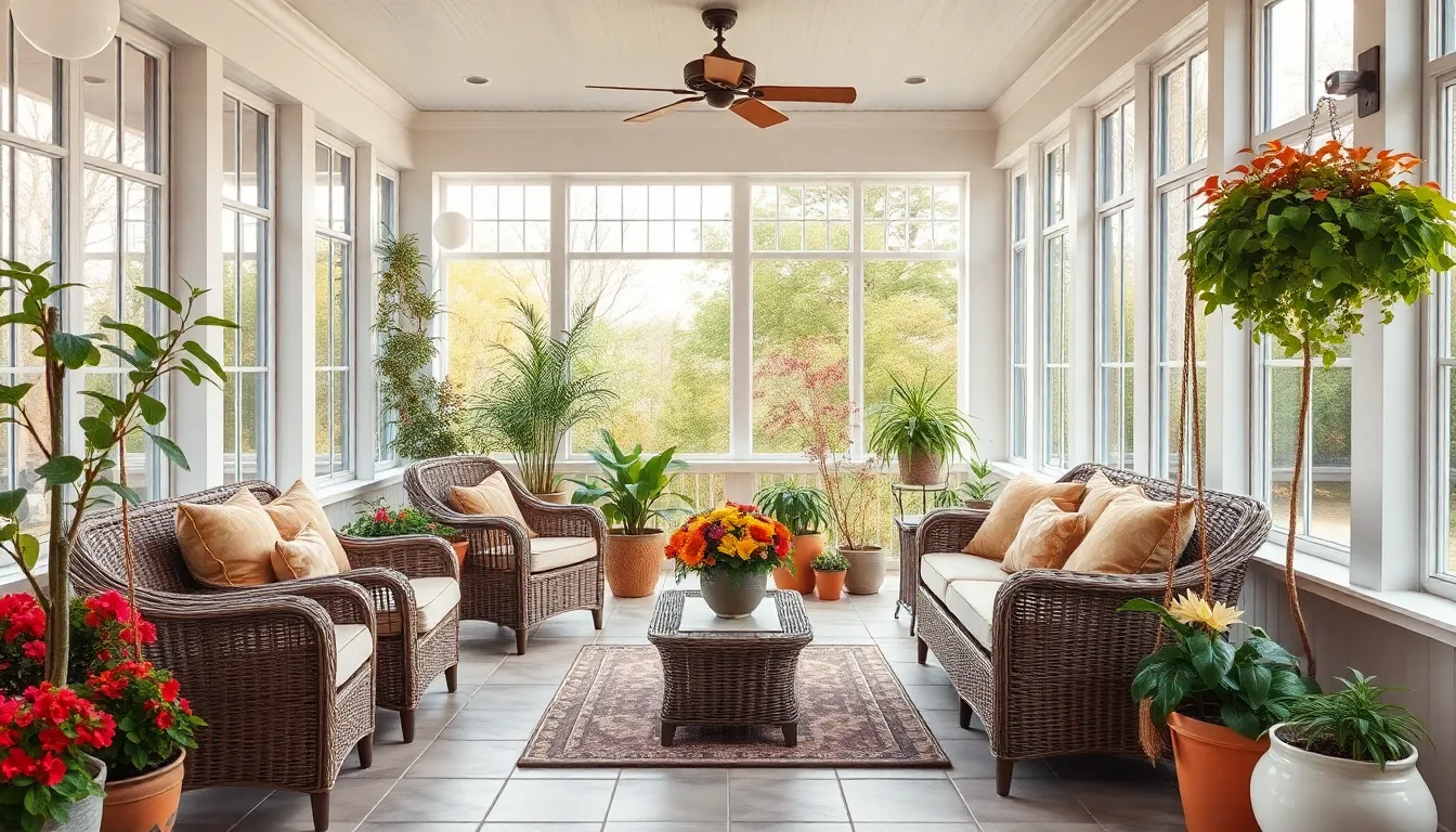 25 Stunning Sun Porch Decorating Ideas to Transform Your Space Into a Cozy Retreat 18 25 Stunning Sun Porch Decorating Ideas to Transform Your Space Into a Cozy Retreat 17