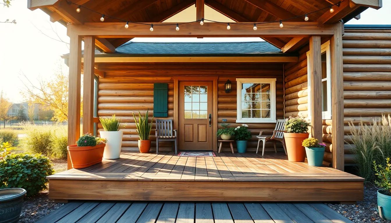 25 Stunning Wood Front Porch Ideas That Boost Your Home's Curb Appeal 18 25 Stunning Wood Front Porch Ideas That Boost Your Home's Curb Appeal 17
