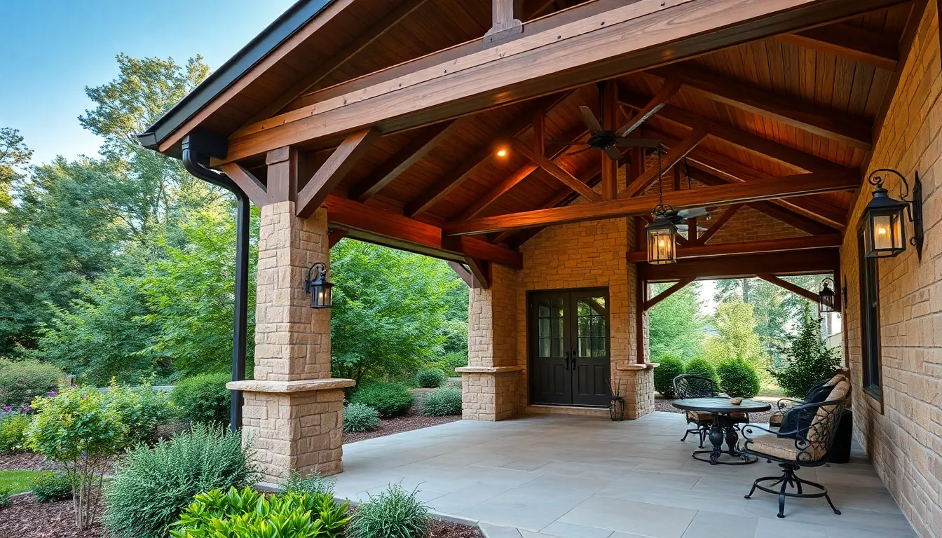 25 Stunning Attached Covered Patio Ideas to Transform Your Outdoor Space in 2025 1