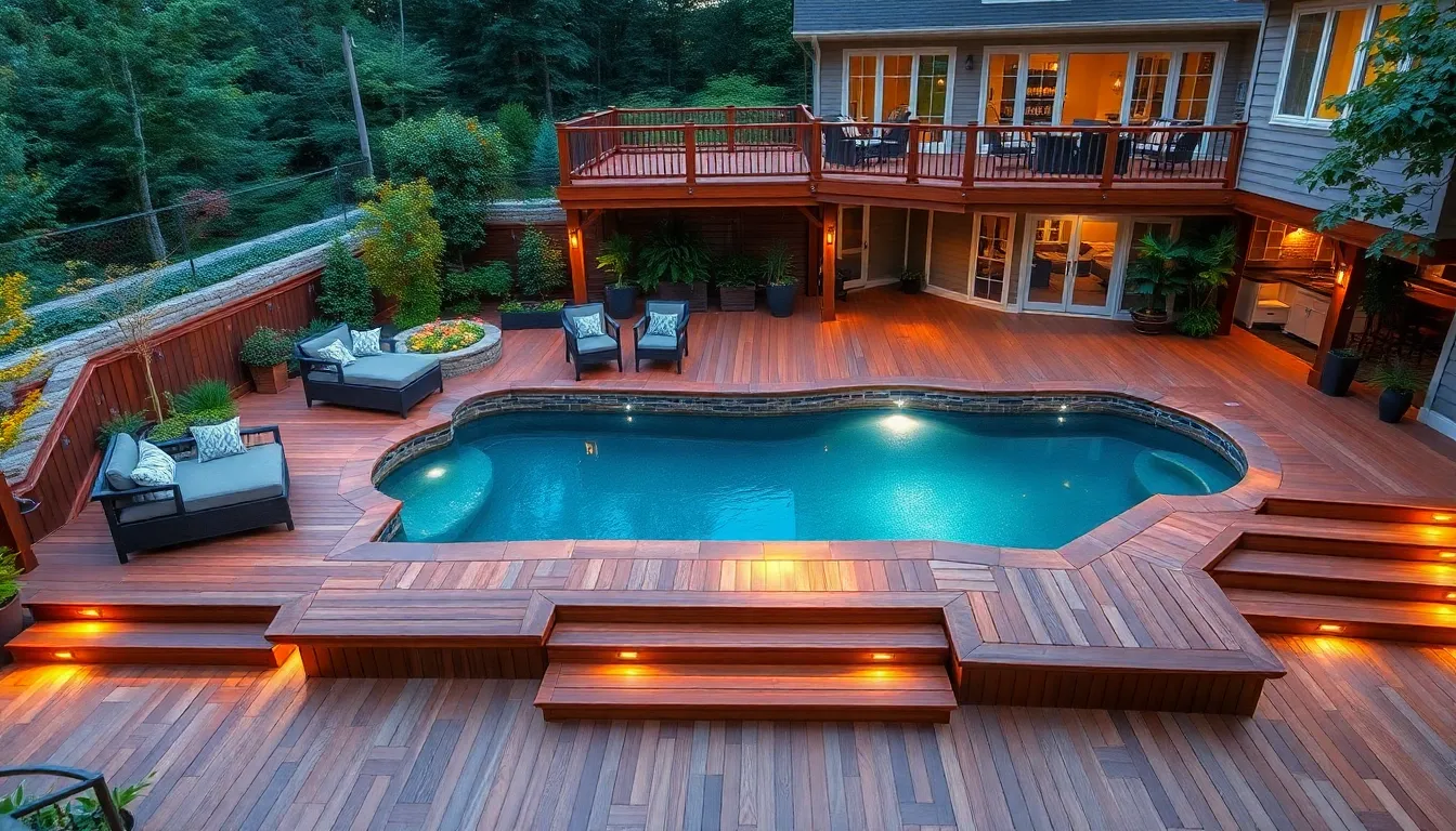 25 Stunning Backyard Pool and Patio Ideas to Transform Your Outdoor Space 2 25 Stunning Backyard Pool and Patio Ideas to Transform Your Outdoor Space 1