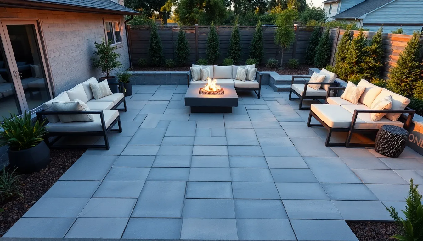 25 Stunning Backyard Stone Patio Ideas That'll Transform Your Outdoor Space 2 25 Stunning Backyard Stone Patio Ideas That'll Transform Your Outdoor Space 1