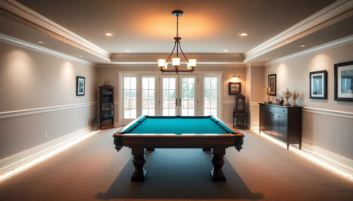 47 Basement Pool Table Room Ideas That'll Transform Your Space Into the Ultimate Game Room 2 47 Basement Pool Table Room Ideas That'll Transform Your Space Into the Ultimate Game Room 1