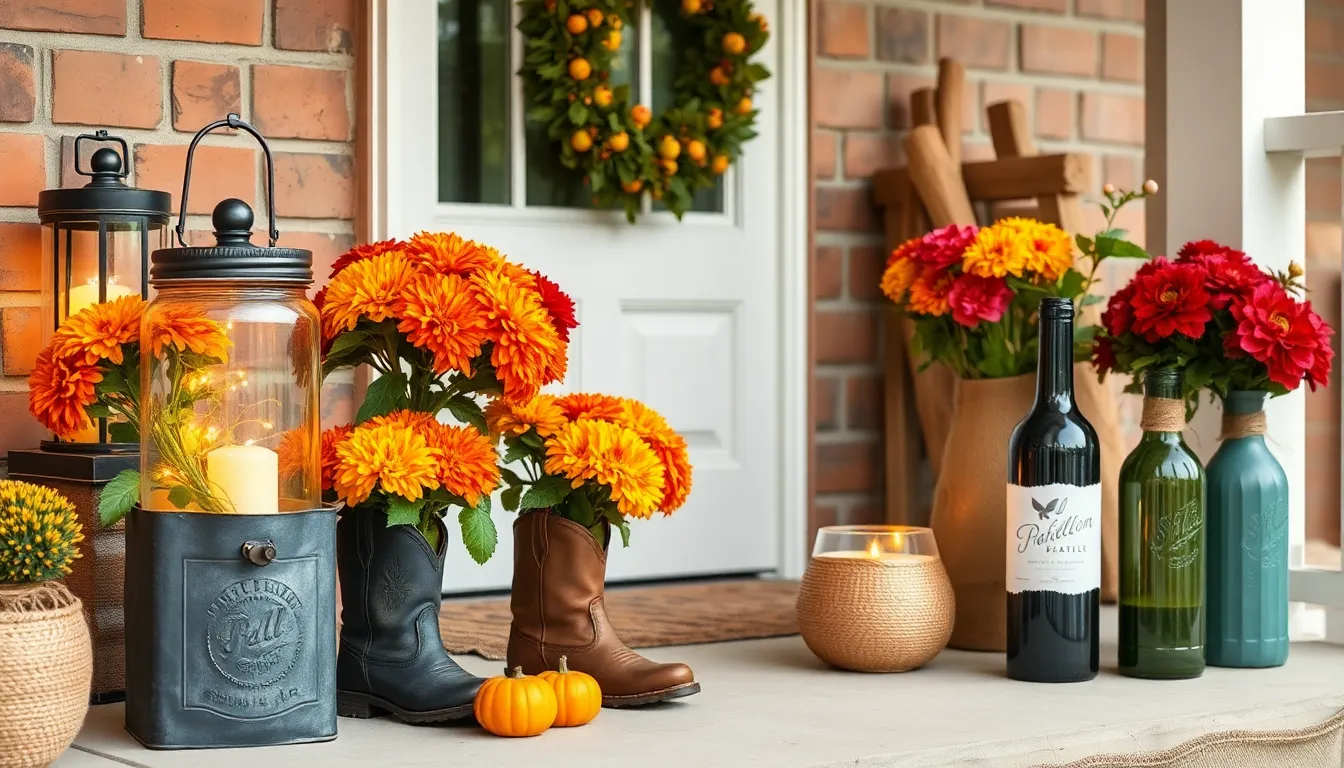 25 Cheap Fall Porch Decor Ideas That'll Transform Your Home for Under $20 2 25 Cheap Fall Porch Decor Ideas That'll Transform Your Home for Under $20 1
