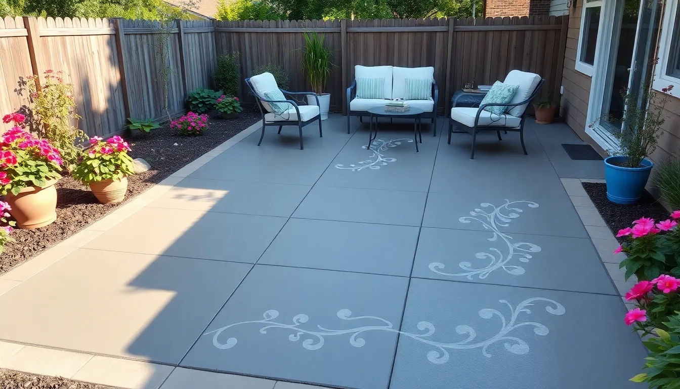 10 Cheap Patio Floor Ideas That Look Expensive (Under $100!) 2 10 Cheap Patio Floor Ideas That Look Expensive (Under $100!) 1
