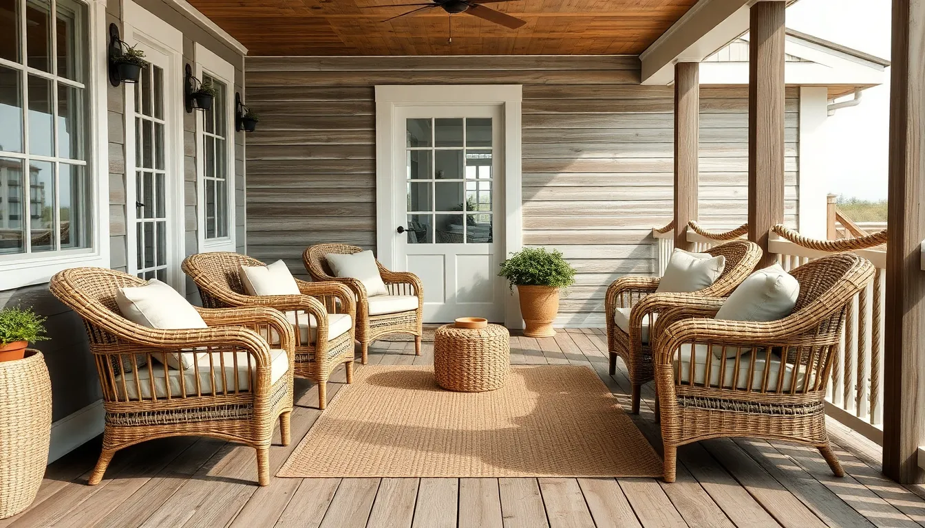25 Stunning Coastal Front Porch Ideas to Transform Your Entrance Into a Seaside Oasis 2 25 Stunning Coastal Front Porch Ideas to Transform Your Entrance Into a Seaside Oasis 1
