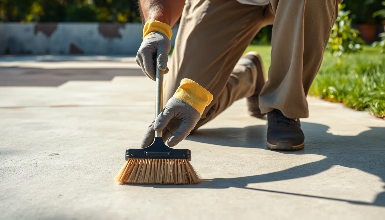 25 Stunning Concrete Patio Paint Ideas to Transform Your Outdoor Space 1