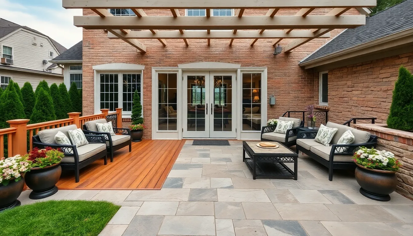 23 Stunning Deck Patio Combo Ideas That Transform Your Backyard 2 23 Stunning Deck Patio Combo Ideas That Transform Your Backyard 1