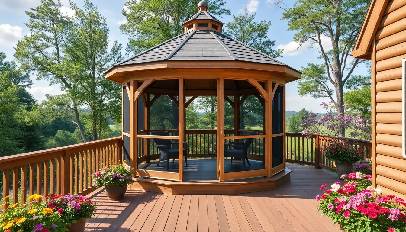 25 Stunning Deck with Gazebo Ideas to Transform Your Backyard (2025 Guide) 2 25 Stunning Deck with Gazebo Ideas to Transform Your Backyard (2025 Guide) 1