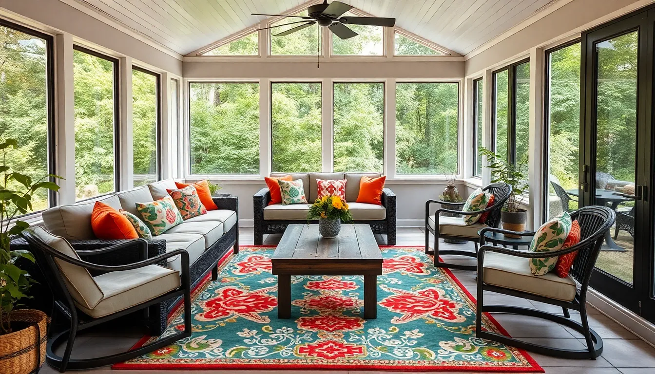 25 Stunning Enclosed Back Porch Ideas to Transform Your Outdoor Space 2 25 Stunning Enclosed Back Porch Ideas to Transform Your Outdoor Space 1