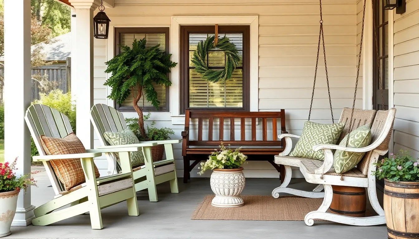 23 Stunning Farmhouse Front Porch Ideas That'll Transform Your Home's Curb Appeal 2 23 Stunning Farmhouse Front Porch Ideas That'll Transform Your Home's Curb Appeal 1
