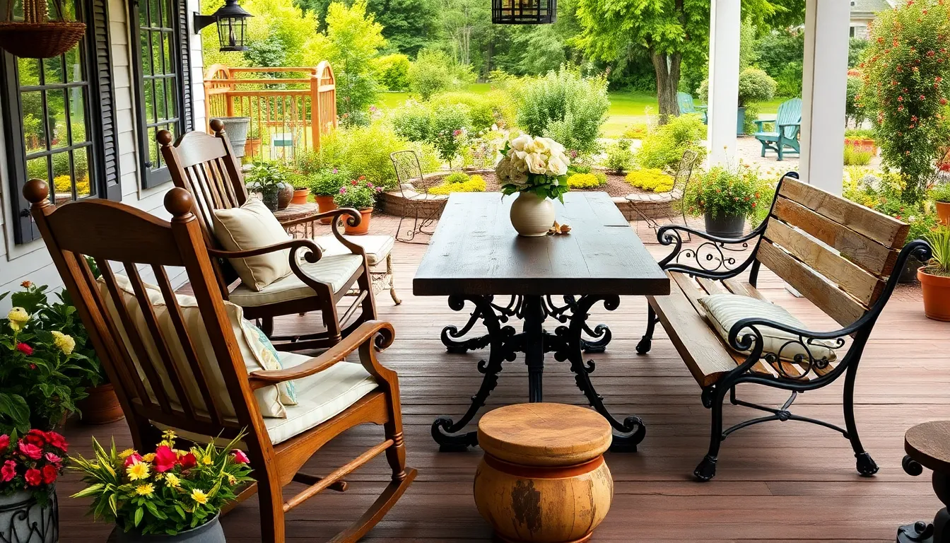 27 Charming Farmhouse Patio Decorating Ideas That Transform Any Outdoor Space 2 27 Charming Farmhouse Patio Decorating Ideas That Transform Any Outdoor Space 1
