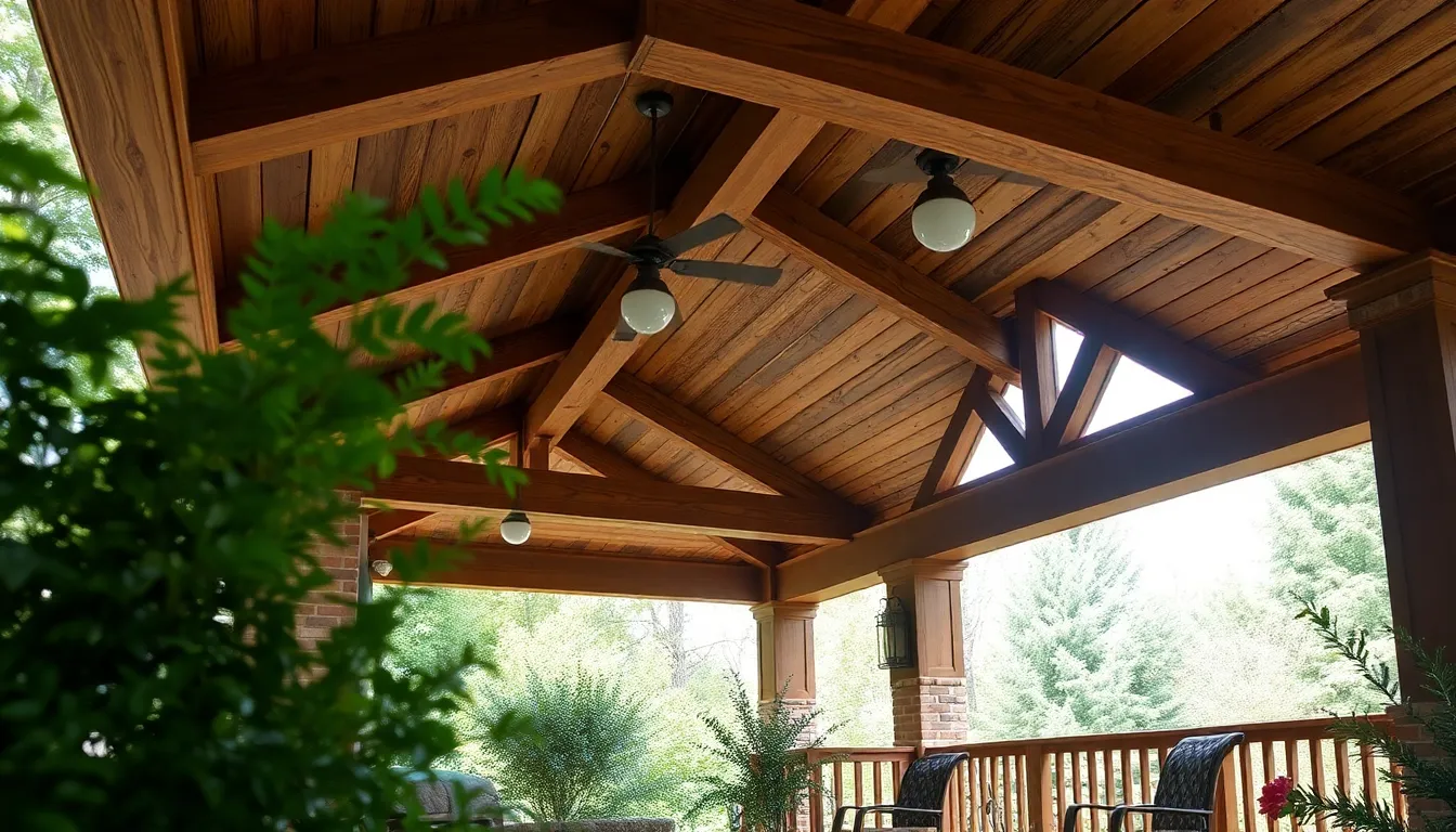 25 Stunning Front Porch Ceiling Ideas That Will Transform Your Home's Curb Appeal 2 25 Stunning Front Porch Ceiling Ideas That Will Transform Your Home's Curb Appeal 1