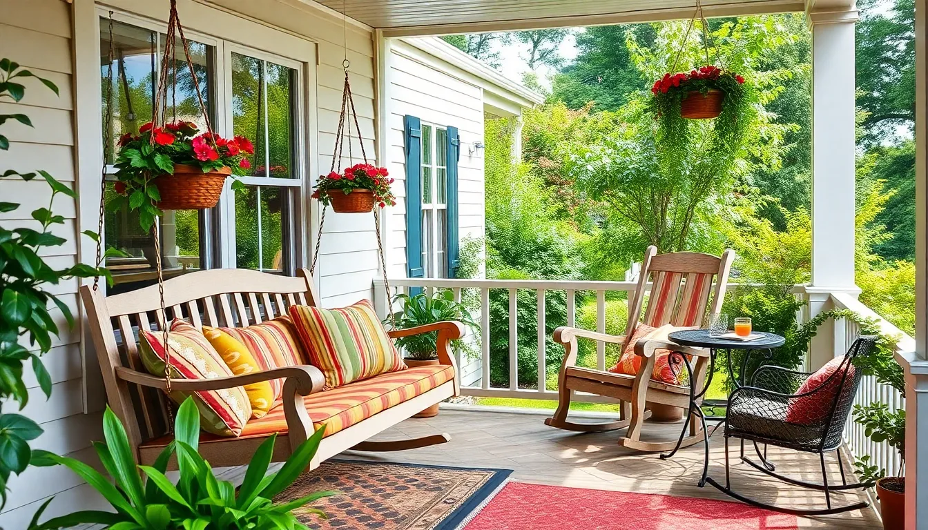 25 Stunning Front Porch Decor Ideas to Boost Your Home's Curb Appeal 2 25 Stunning Front Porch Decor Ideas to Boost Your Home's Curb Appeal 1