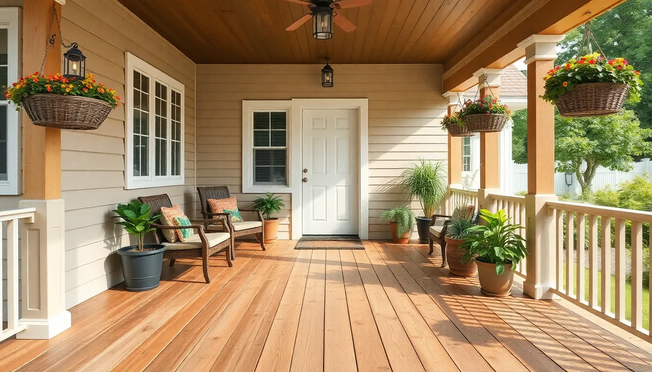 15 Front Porch Flooring Ideas That Will Transform Your Home's Curb Appeal 2 15 Front Porch Flooring Ideas That Will Transform Your Home's Curb Appeal 1