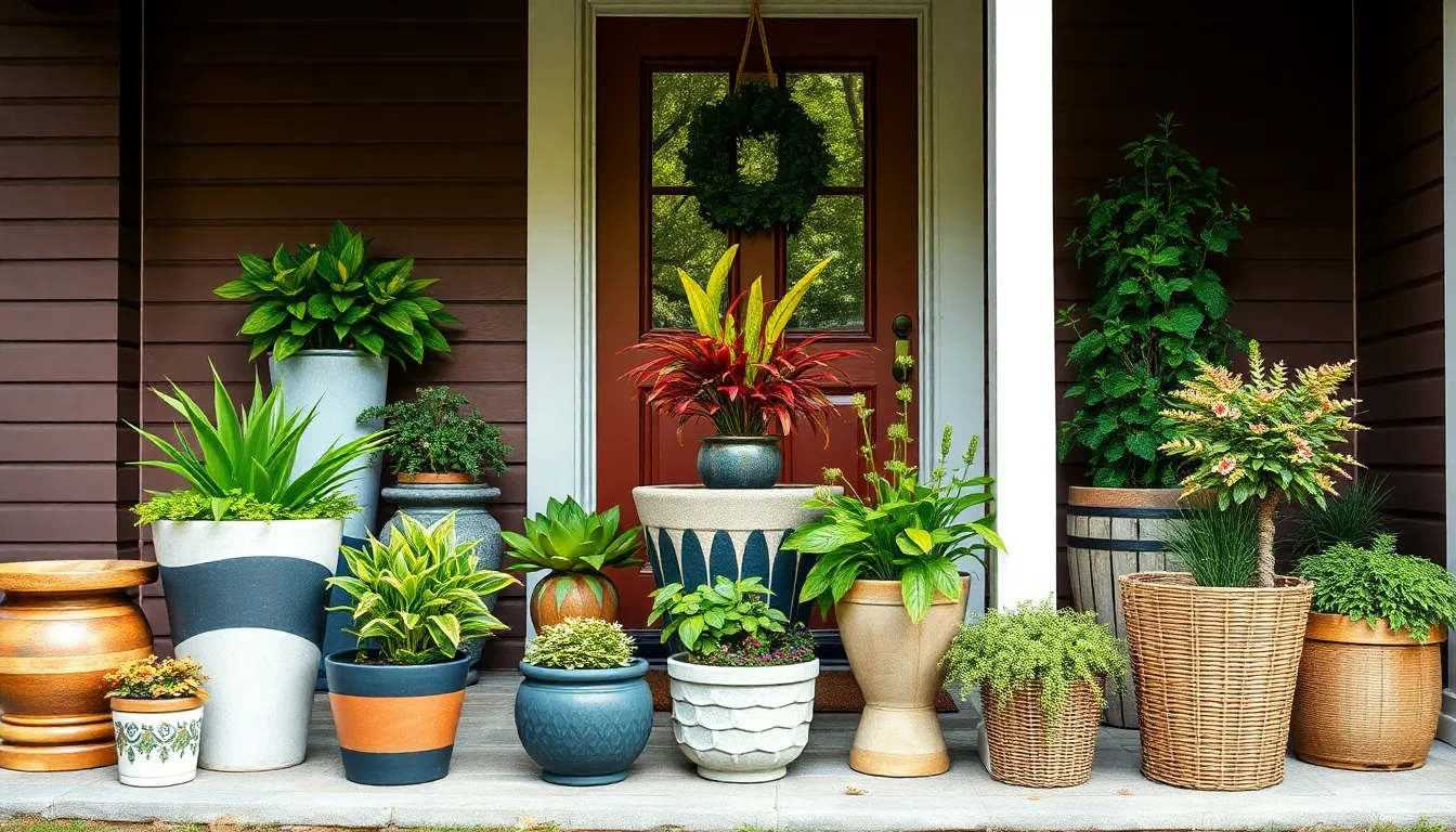 25 Stunning Front Porch Planter Ideas to Boost Your Home's Curb Appeal 2 25 Stunning Front Porch Planter Ideas to Boost Your Home's Curb Appeal 1