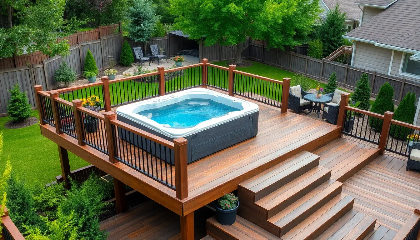 27 Stunning Hot Tub Ideas for Your Backyard Patio (2025 Guide) 2 27 Stunning Hot Tub Ideas for Your Backyard Patio (2025 Guide) 1