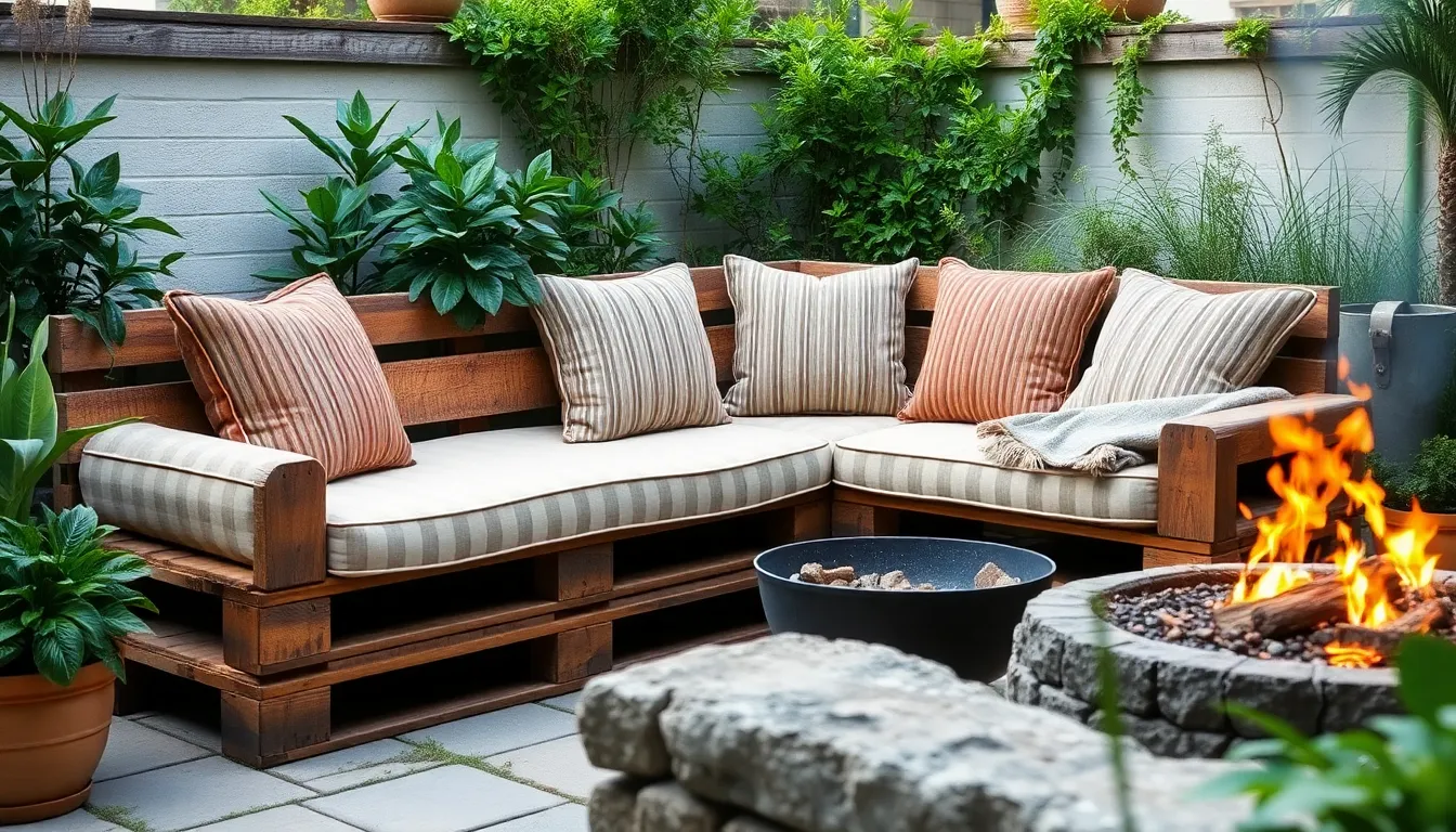 25 Creative Pallet Ideas to Transform Your Garden & Patio on a Budget 2 25 Creative Pallet Ideas to Transform Your Garden & Patio on a Budget 1