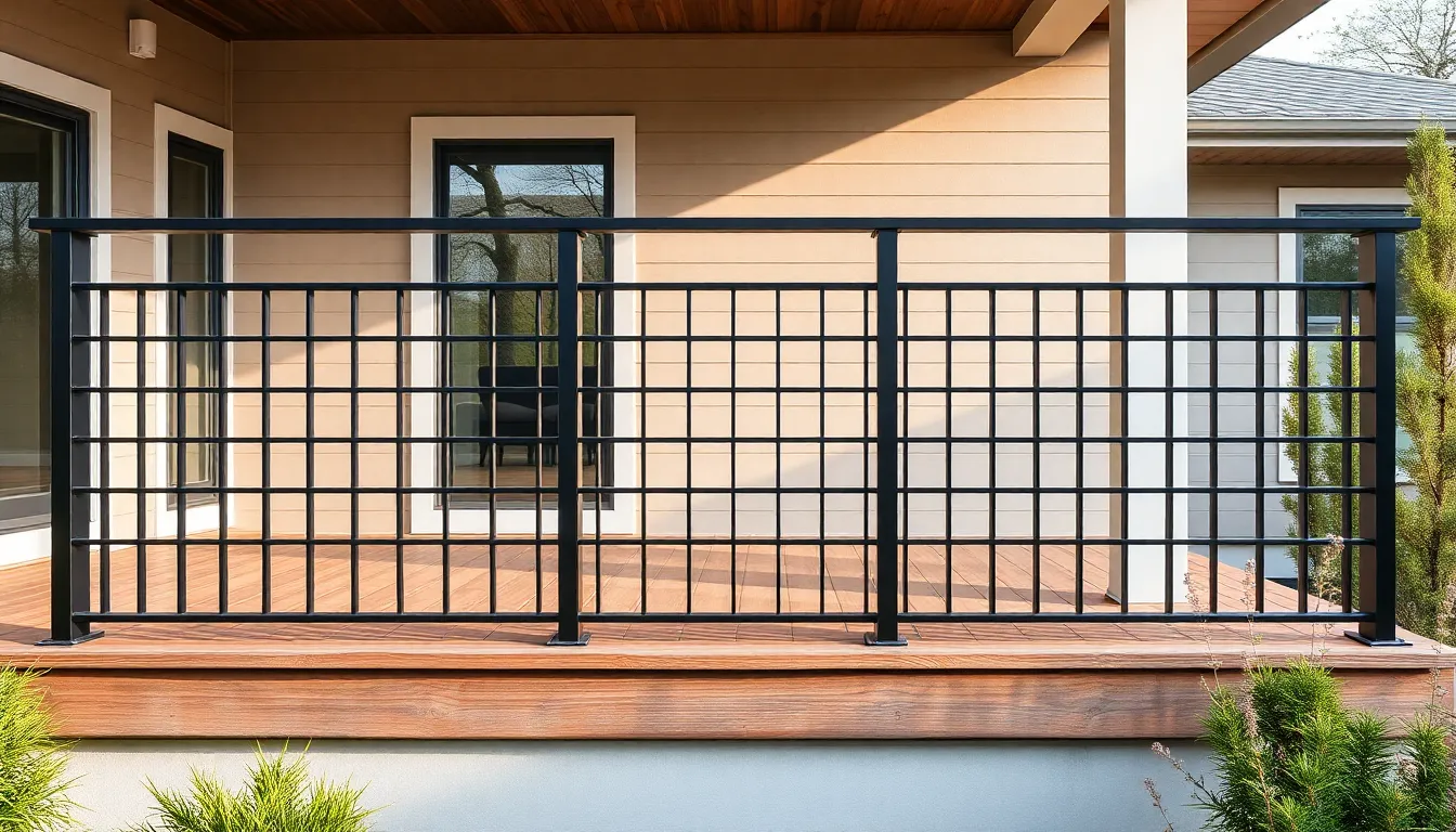 25 Stunning Iron Porch Railing Ideas to Transform Your Home's Curb Appeal 2 25 Stunning Iron Porch Railing Ideas to Transform Your Home's Curb Appeal 1