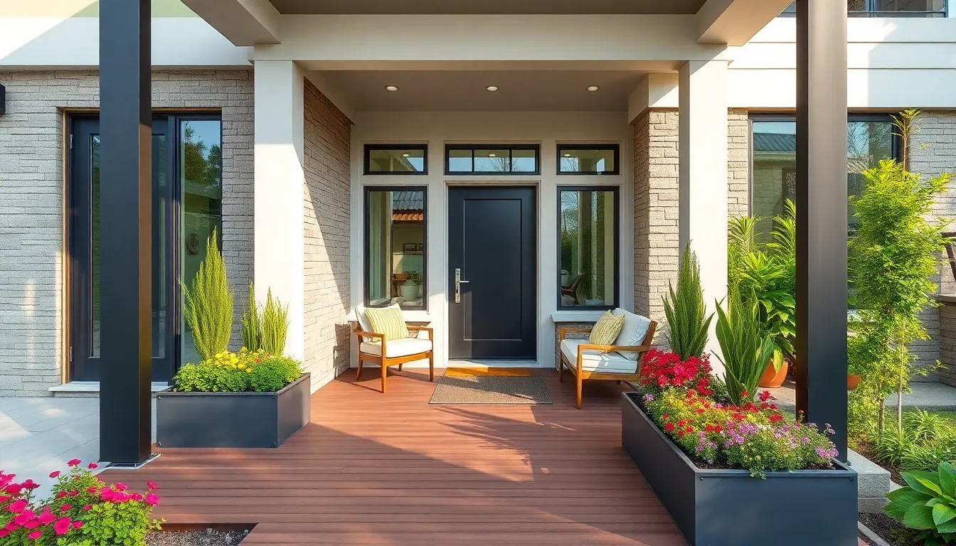 25 Modern Porch Ideas to Transform Your Home's Entrance in 2025 2 25 Modern Porch Ideas to Transform Your Home's Entrance in 2025 1
