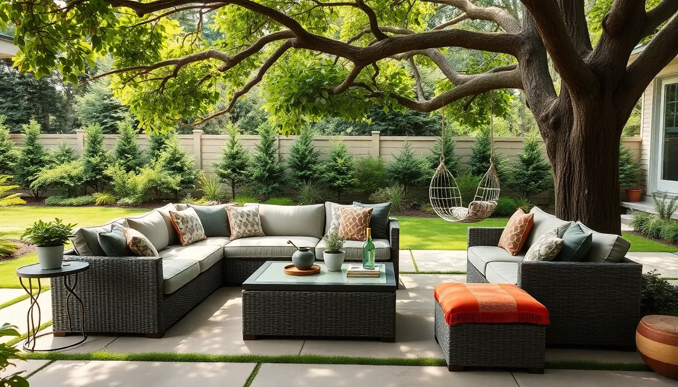 25 Outdoor Patio Furniture Ideas to Transform Your Backyard Into a Stylish Retreat 2 25 Outdoor Patio Furniture Ideas to Transform Your Backyard Into a Stylish Retreat 1