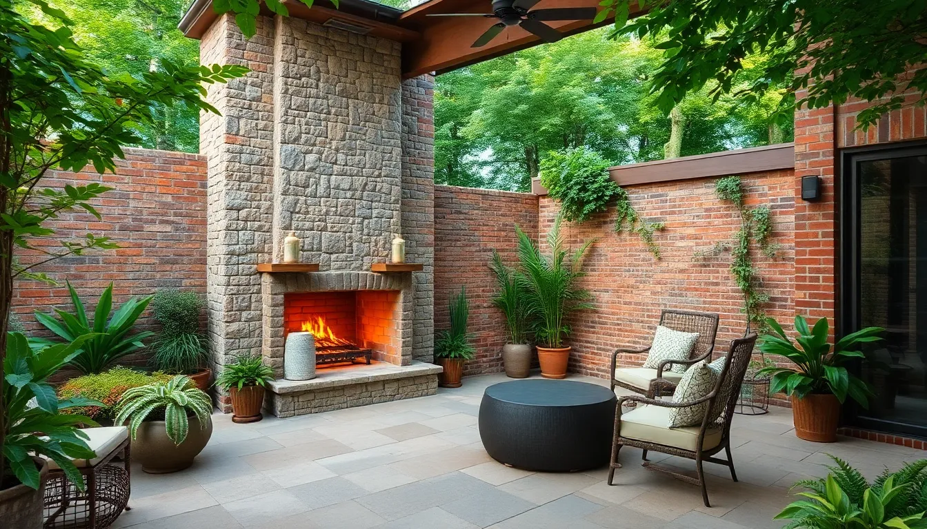 25 Stunning Outdoor Patio Wall Ideas to Transform Your Backyard Space 2 25 Stunning Outdoor Patio Wall Ideas to Transform Your Backyard Space 1