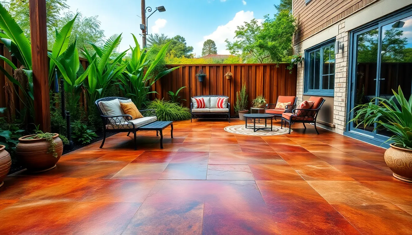 15 Stunning Patio Concrete Floor Ideas That'll Transform Your Outdoor Space 2 15 Stunning Patio Concrete Floor Ideas That'll Transform Your Outdoor Space 1