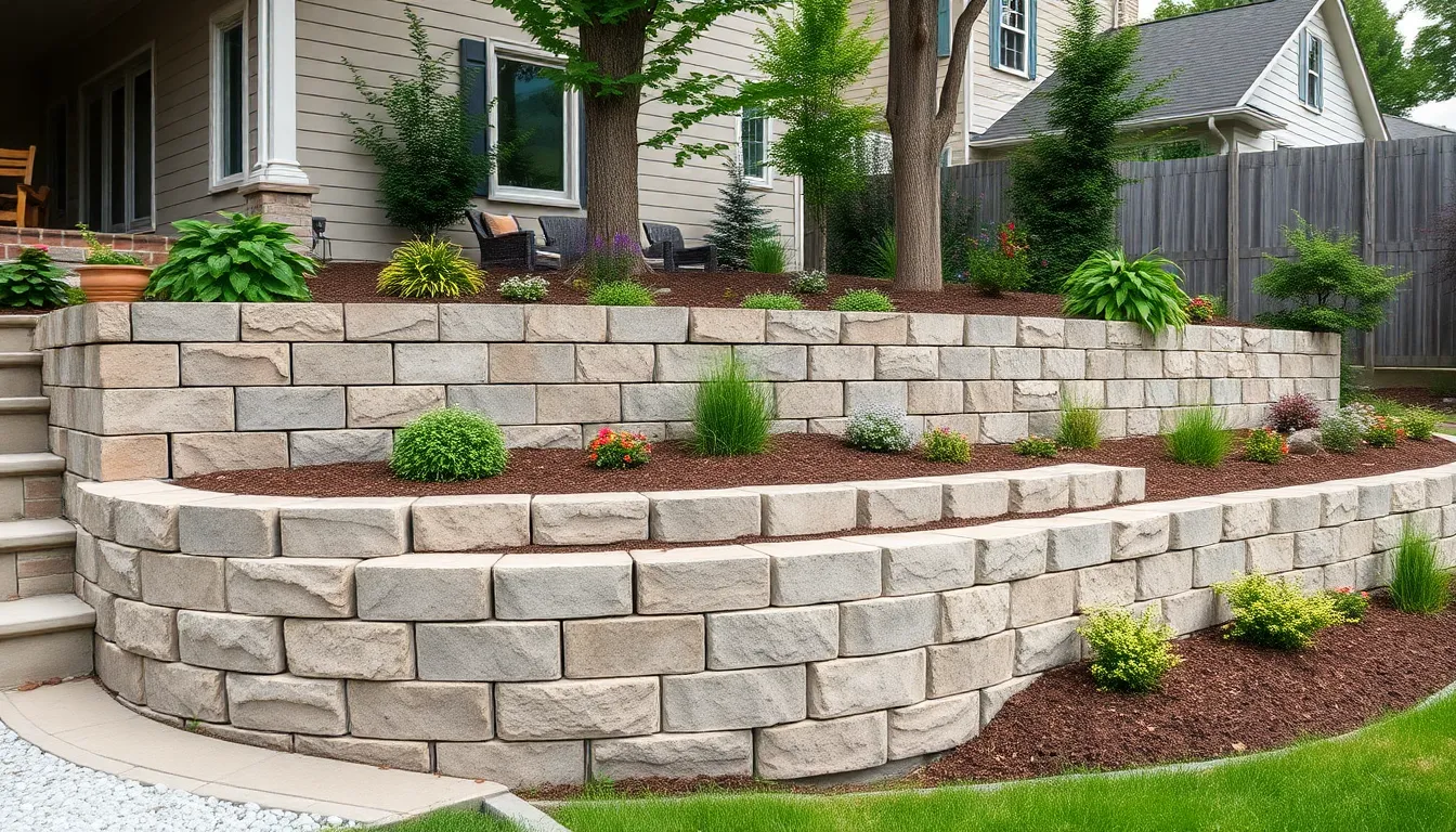 25 Creative Patio Retaining Wall Ideas That Transform Your Outdoor Space 2 25 Creative Patio Retaining Wall Ideas That Transform Your Outdoor Space 1