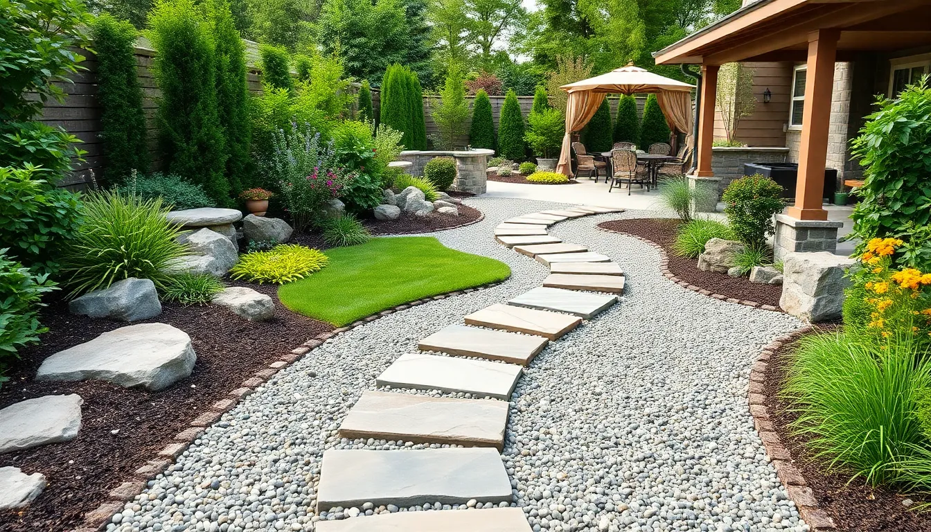 25 Stunning Pea Gravel Patio Ideas to Transform Your Backyard on a Budget 2 25 Stunning Pea Gravel Patio Ideas to Transform Your Backyard on a Budget 1