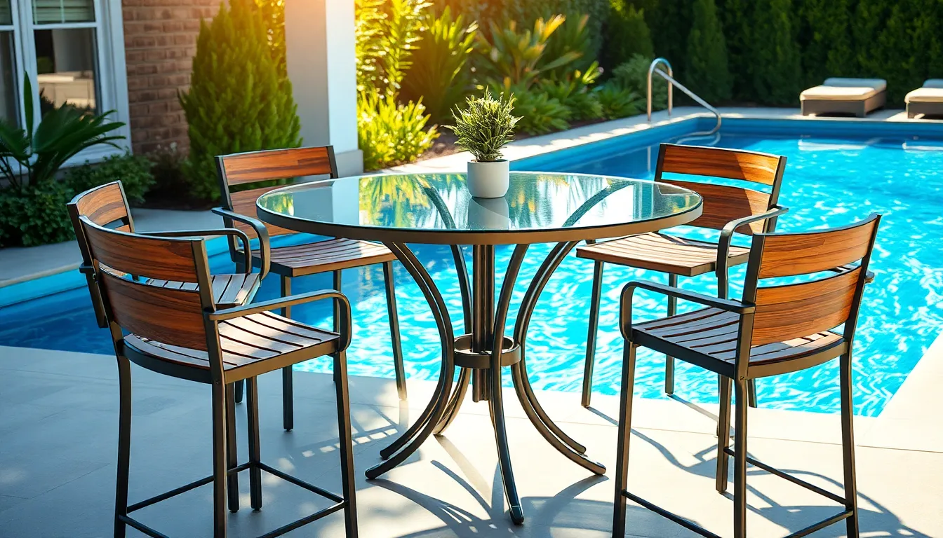 25 Stunning Pool Furniture Ideas & Decor to Transform Your Backyard Oasis 2 25 Stunning Pool Furniture Ideas & Decor to Transform Your Backyard Oasis 1