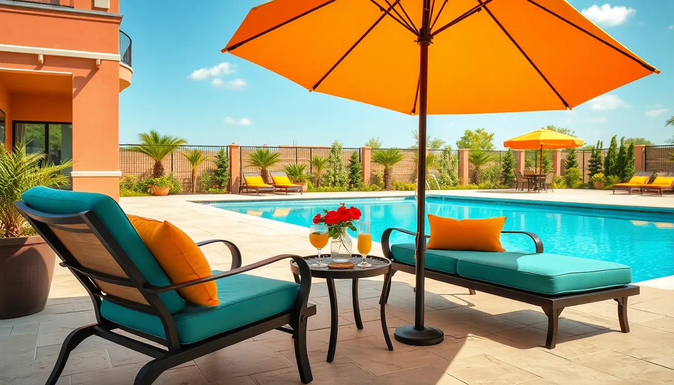 25 Stunning Pool Sitting Area Ideas to Transform Your Backyard Into a Resort 2 25 Stunning Pool Sitting Area Ideas to Transform Your Backyard Into a Resort 1