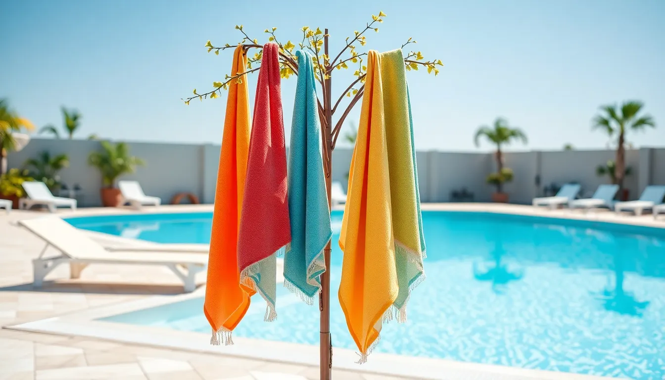 15 Smart Pool Towel Storage Ideas That'll Transform Your Poolside Chaos 2 15 Smart Pool Towel Storage Ideas That'll Transform Your Poolside Chaos 1